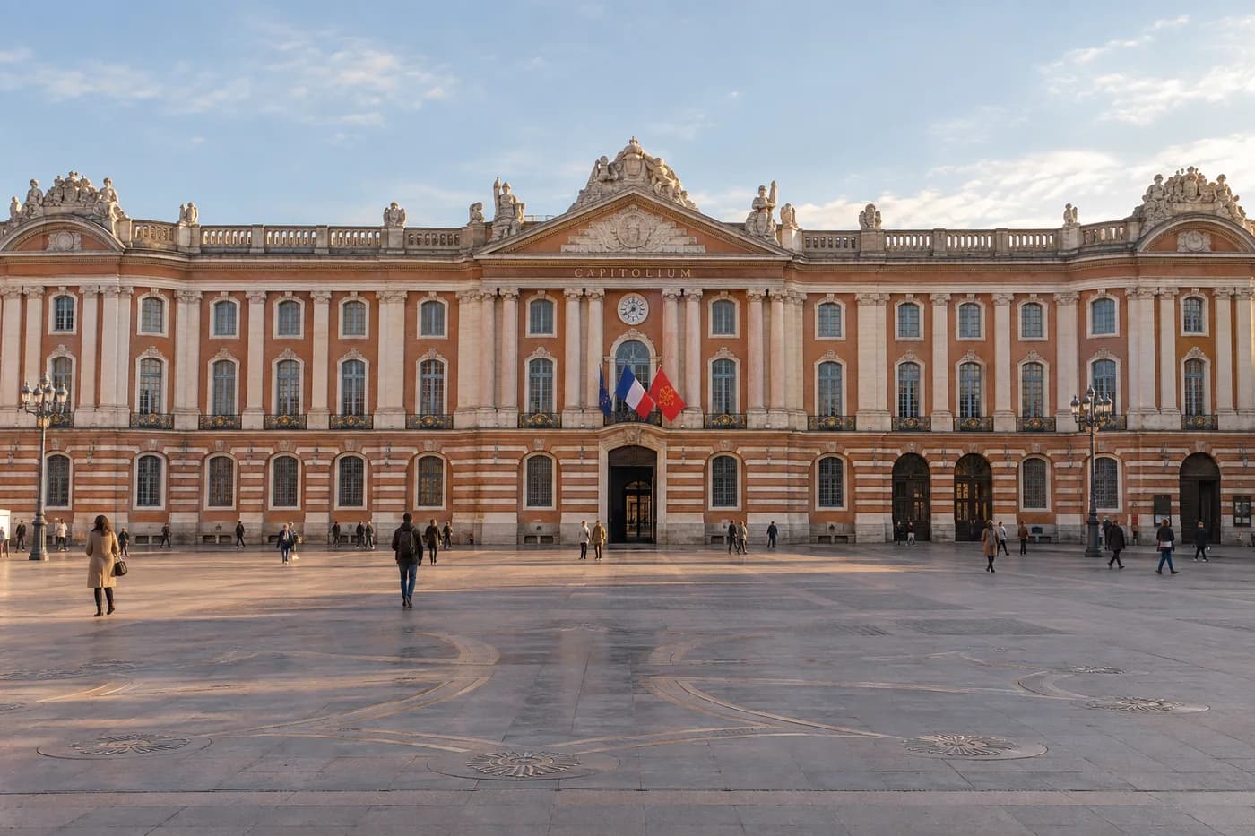La place du Capitole, Toulouse.
